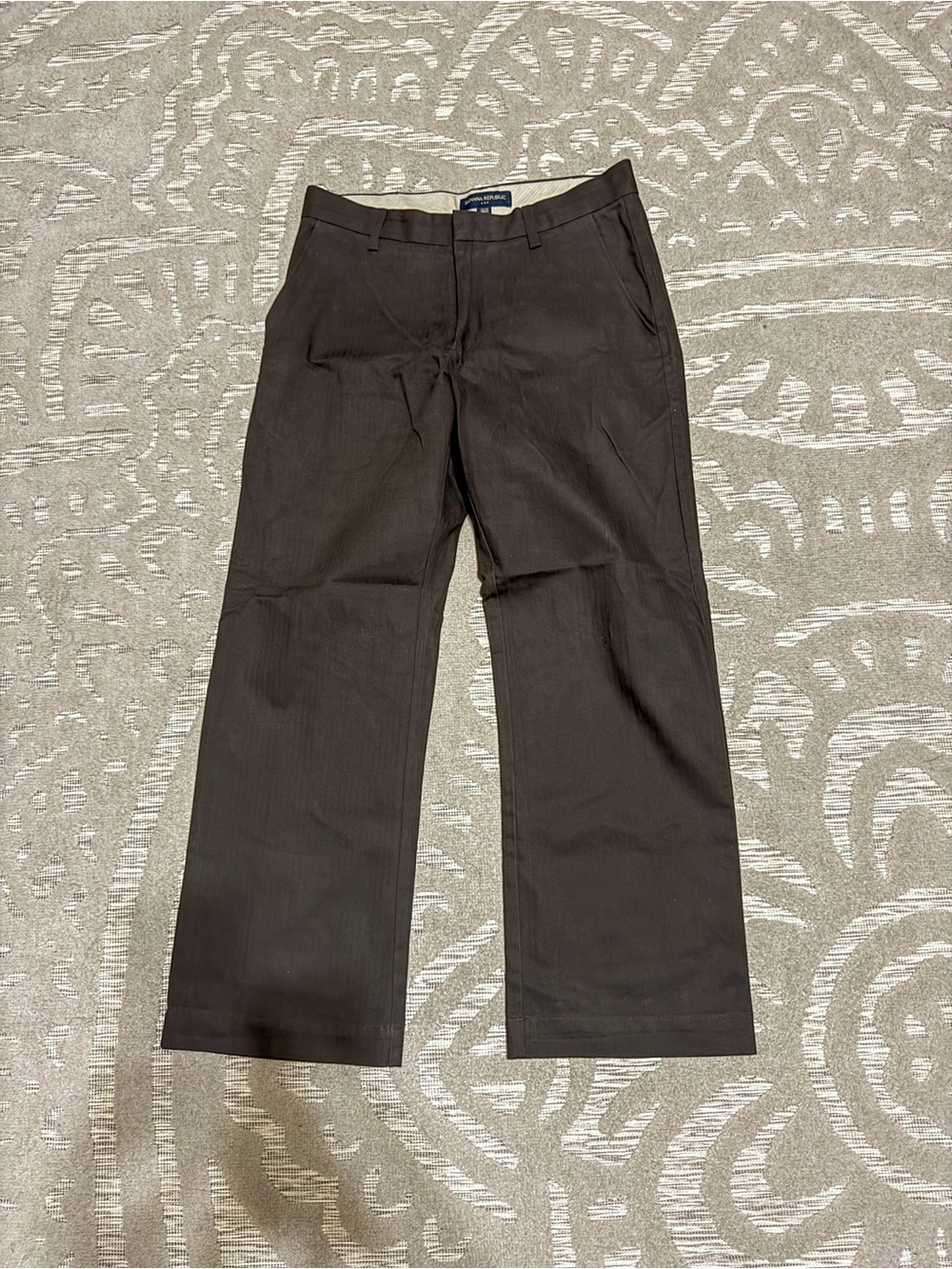 Banana Republic Men's Dark Brown Dress Pants